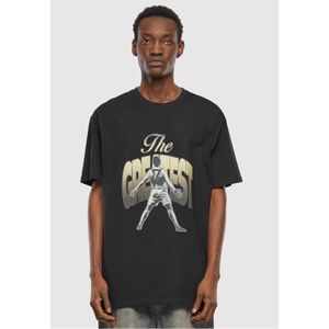 Mister Tee Upscale - Greatest Heavy Oversize Heren T-shirt - Zwart
