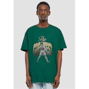 Mister Tee Upscale - Greatest Heavy Oversize Heren T-shirt Groen