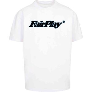 Mister Tee Upscale - PlayFair Heavy Oversize Heren T-shirt Wit