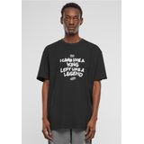 Mister Tee Upscale - Like A Legend Oversize Heren T-shirt - Zwart