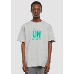 Mister Tee Upscale - Do The Unexpected Oversize Heren T-shirt Grijs