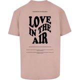 Mc Clothes - Love In The Air - T-shirt - Zwart - Katoen