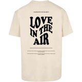 Mc Clothes - Love In The Air - T-shirt - Zwart - Heavy Oversized