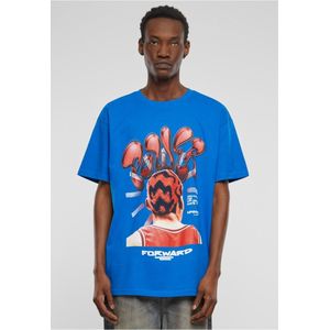 Mister Tee - Power Foward 2.0 - T-shirt - Cobalt Blue - Oversized