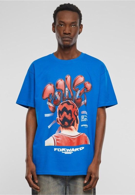 Mister Tee - Power Foward 2.0 - T-shirt - Cobalt Blue - Oversized