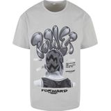 Mister Tee Upscale - Power Foward 2 0 Oversize Heren T-shirt - Grijs