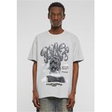 Mister Tee Upscale - Power Foward 2 0 Oversize Heren T-shirt - Grijs