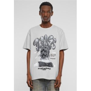 Mister Tee Upscale - Power Foward 2 0 Oversize Heren T-shirt - Grijs