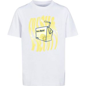 Mister Tee - Fresh And Fruity Kinder T-shirt - Kids 134 140 - Wit