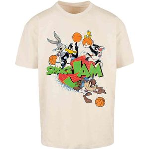 Merchcode - Space Jam - T-shirt - Sable - 100% Katoen