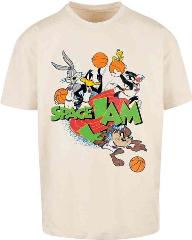 Merchcode - Space Jam - T-shirt - Sable - 100% Katoen