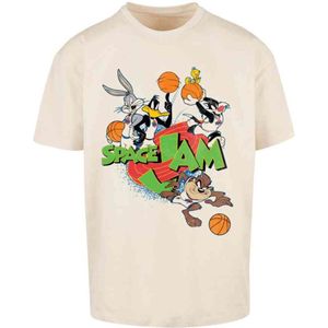 Merchcode - Space Jam - T-shirt - Sable - 100% Katoen