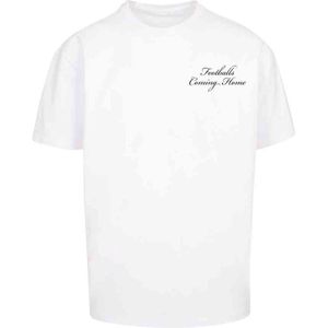 Mister Tee Upscale - Football's coming Home Gamechanger Oversize Heren T-shirt - Wit