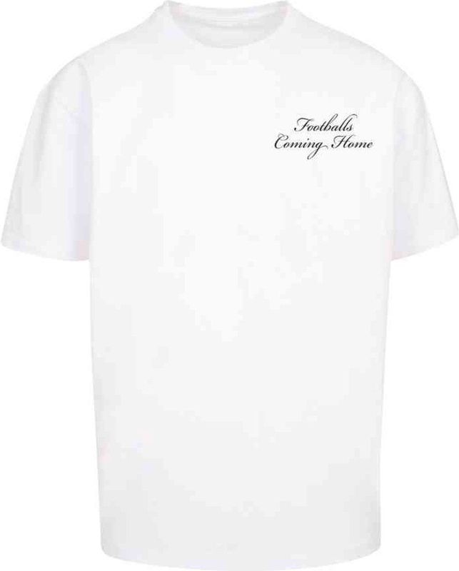 Mister Tee Upscale - Football's coming Home Gamechanger Oversize Heren T-shirt - Wit