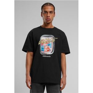 Mister Tee - Sip Fly Heavy Oversize Heren T-shirt Zwart