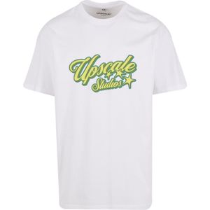 Mister Tee - Hotel Paradiso Heavy Oversize Tee - T-shirt - Wit - Oversized Fit