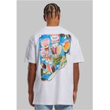 Mister Tee - Ice Cream Heavy Oversize Tee - T-shirt - Wit - 100% Katoen