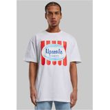 Mister Tee - Ice Cream Heavy Oversize Tee - T-shirt - Wit - 100% Katoen