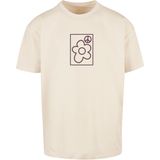 Mister Tee Upscale - More Peace Oversize Heren T-shirt - Beige