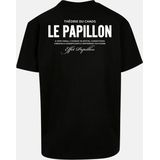 Mister Tee Upscale - Theorie Du Chaos Oversize Heren T-shirt - Zwart