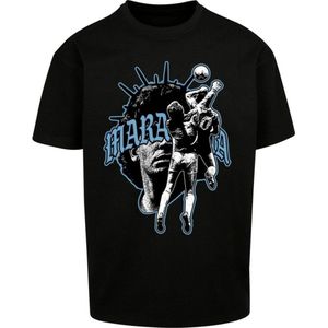 Mister Tee Upscale - Hand Of God Oversize Heren T-shirt - Zwart