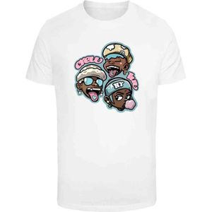 Mister Tee - Crew Luv Heren T-shirt - Wit