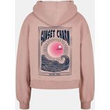 Sweatshirt - Sunset Charm - Oversized - Capuchon - Motiefprint