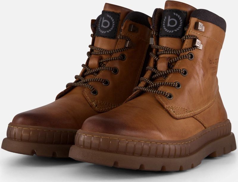 Bugatti Pallario Veterschoenen cognac Leer