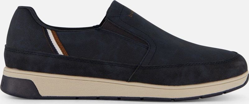 Bugatti - Arriba - Instappers - Blauw - Textiel - Uitneembaar Voetbed