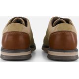 Bugatti - Veterschoenen - Suede - Grijs - Rubber Zool