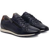 Sneakers - Effen - Leer - Gevoerd - Snoersluiting - Flexibele Zool