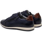 Sneakers - Effen - Leer - Gevoerd - Snoersluiting - Flexibele Zool