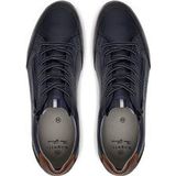 Sneakers - Effen - Leer - Gevoerd - Snoersluiting - Flexibele Zool