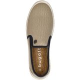 Espadrilles - Effen - Imitatieleer/Textiel - Versterkte Hak - Slip Sluiting