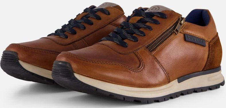 Bugatti - Stranger - Sneakers - Bruin - Leer