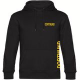 multifanshop Kapuzensweatshirt Dortmund - Brust & Seite - Hoodie
