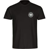 multifanshop Herren T-Shirt - Germany - Adler Retro - Druck weiß - Männer
