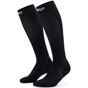 CEP - Core Run Tall - Compressiekousen - Zwart - 3D-Compressietechnologie