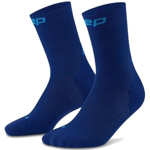 CEP - Run 5.0 Mid Cut - Compressiesokken - Zwart - Materiaal: Synthetisch
