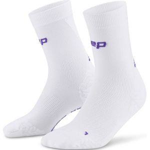 CEP - Run Ultralight Socks Mid Cut - Hardloopsokken - Wit