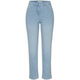 Jeans - Summer Blue - Riemlussen Ja - Applicaties Patches - Steekzakken - Hoog Taillehoogte