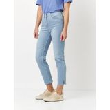 Jeans - Summer Blue - Riemlussen Ja - Applicaties Patches - Steekzakken - Hoog Taillehoogte