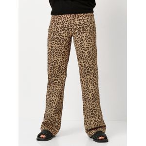 TONI Straight-Jeans "Ella", mit Leo-Print