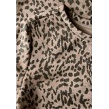 Street One Studio - Velours Jurk - Bruin - Leoprint