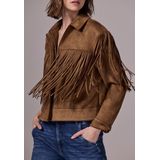 STREET ONE - F212616 - Damesjas - Crème Bruin - Regular Fit