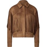 STREET ONE - F212616 - Damesjas - Crème Bruin - Regular Fit