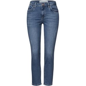Street One Studio - Jeans - Blauw - Denim - Taps Toelopend