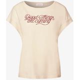 Street One - Studio - T-shirt - Beige