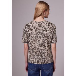 Street One Studio - T-shirt - Luipaardmotief - Viscose