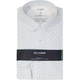 OLYMP - 24/7 Overhemd - Wit - Tricot